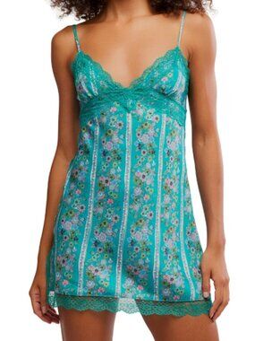 Seagreen Floral Wish You Were Here Dress